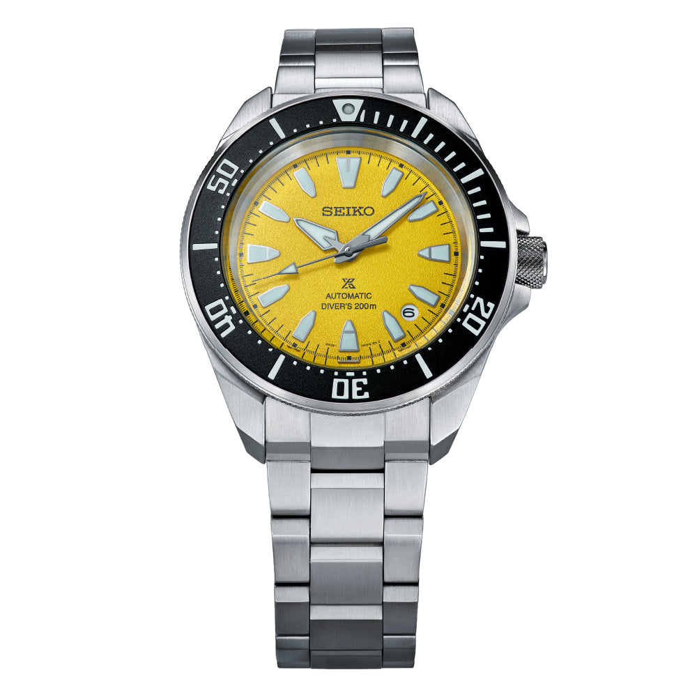 HBB003K Seiko Prospex King Samurai Yellow Dial Asia Limited Edition Watch