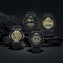 Load image into Gallery viewer, GD010GB-1A9 Casio G-Shock Digital Black/Gold, Black Resin 200M WR, 10 Year Battery
