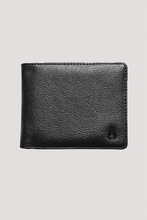 Load image into Gallery viewer, Nixon Pass Vegan Leather Coin Wallet Black
