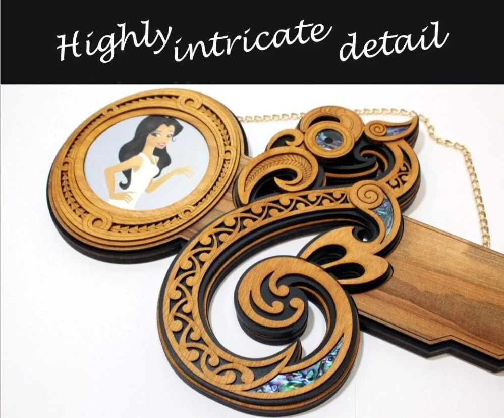 MANAIA THE GUARDIAN SPIRIT 21ST & CELEBRATION KEY With Stand (Engraving Options)