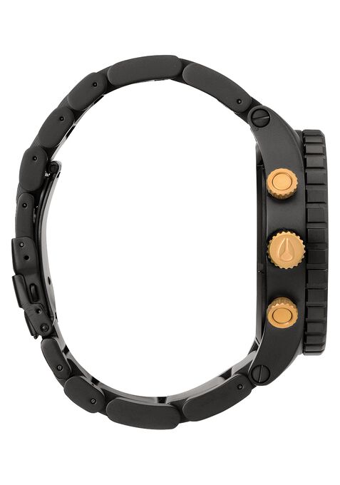 Nixon 51-30 Chrono - Matte Black / Gold
