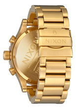 Load image into Gallery viewer, Nixon 51-30 Chrono Gold / Blue Sunray / Gold
