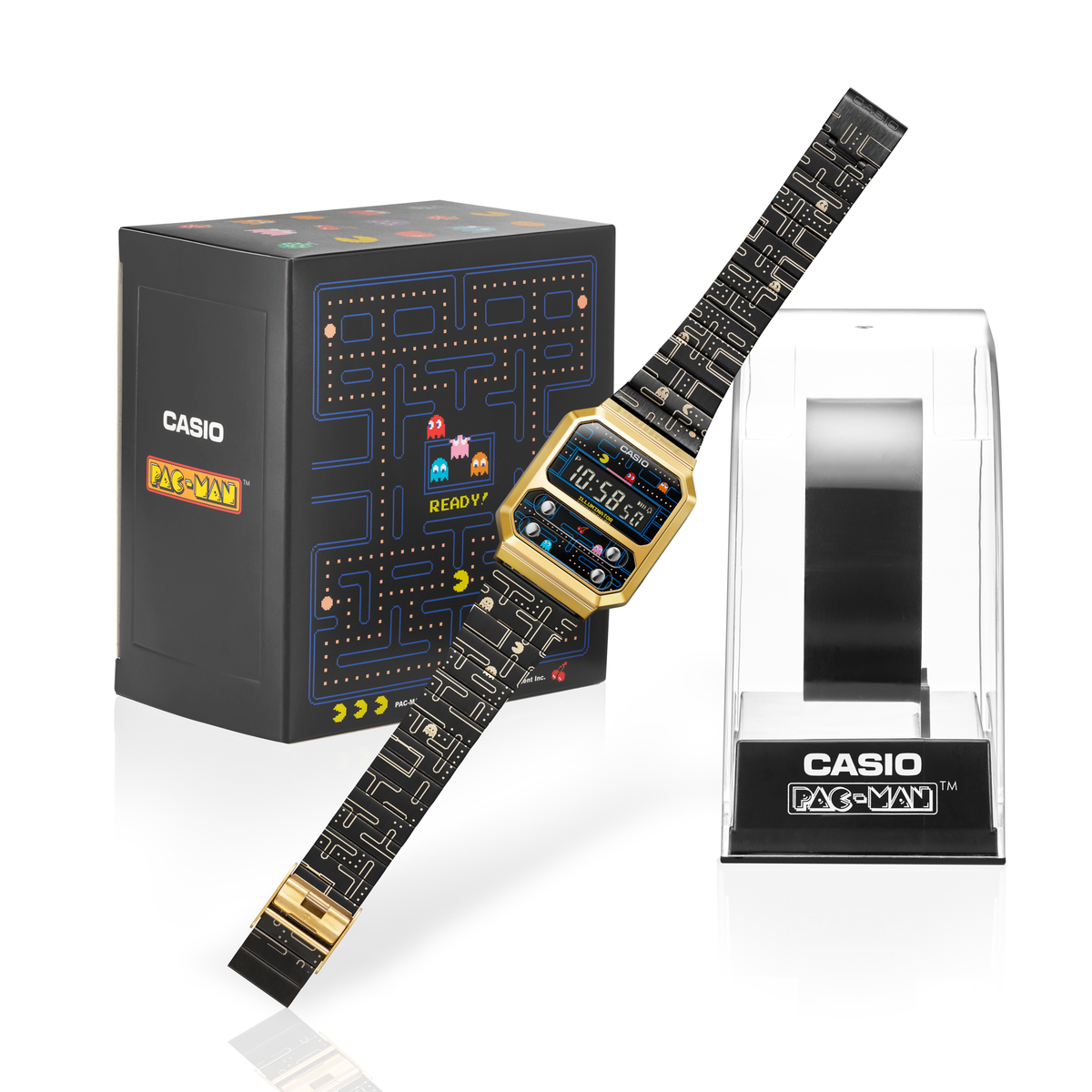 Casio Vintage X Pac-Man A100WEPC-1B Limited Edition