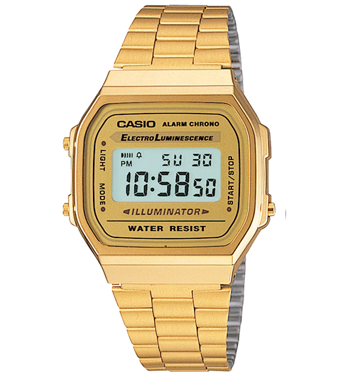 CASIO VINTAGE DIGITAL WATCH A168WG-9WDF