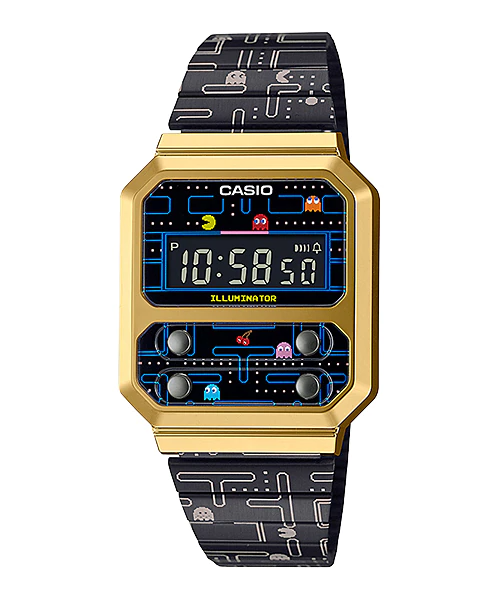 Casio Vintage X Pac-Man A100WEPC-1B Limited Edition