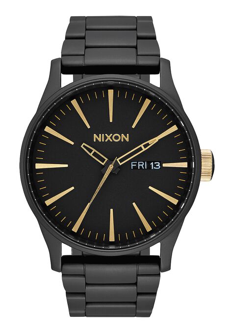 Nixon Sentry SS Matte Black / Gold