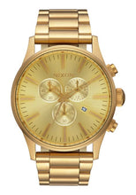 Load image into Gallery viewer, Nixon Sentry Chrono All Gold
