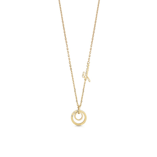 Necklace Eternal Circles Guess
