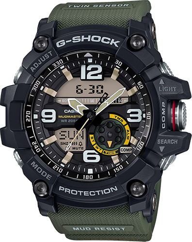 GG1000-1A3 G-Shock MUDMASTER Twin Sensor