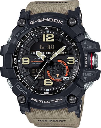 GG1000-1A5 G-Shock MUDMASTER Twin Sensor