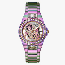 Load image into Gallery viewer, GW0302L3 Guess Reveal Iridescent Case Iridescent Stainless Steel Watch
