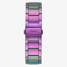 Load image into Gallery viewer, GW0302L3 Guess Reveal Iridescent Case Iridescent Stainless Steel Watch
