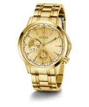 Load image into Gallery viewer, Guess GW0490G2 GOLD TONE CASE GOLD TONE STAINLESS STEEL WATCH
