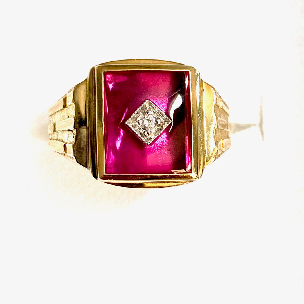 9ct. Gold Men's Ring