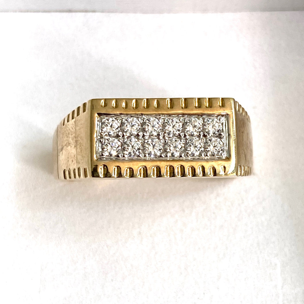 9ct. Gold Men's Ring