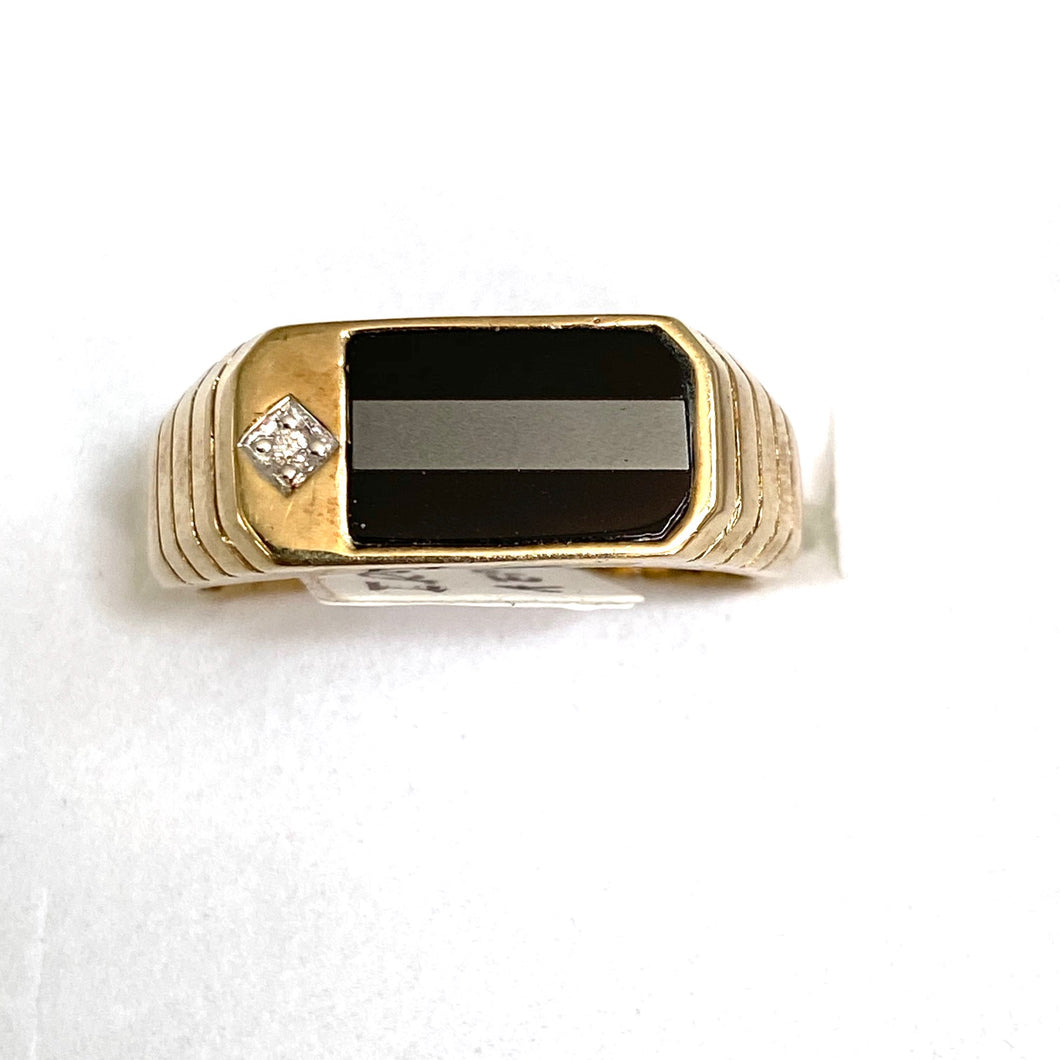 9ct. Gold Men's Ring