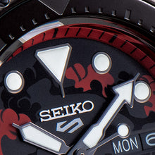 Load image into Gallery viewer, SRPH65K1 Seiko 5 Sports ONE PIECE Limited Edition Luffy Watch
