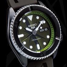 Load image into Gallery viewer, SRPH67K1 Seiko 5 Sports ONE PIECE Limited Edition Zoro Watch
