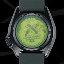 Load image into Gallery viewer, SRPH67K1 Seiko 5 Sports ONE PIECE Limited Edition Zoro Watch
