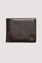 Load image into Gallery viewer, Nixon Pass Vegan Leather Coin Wallet Brown
