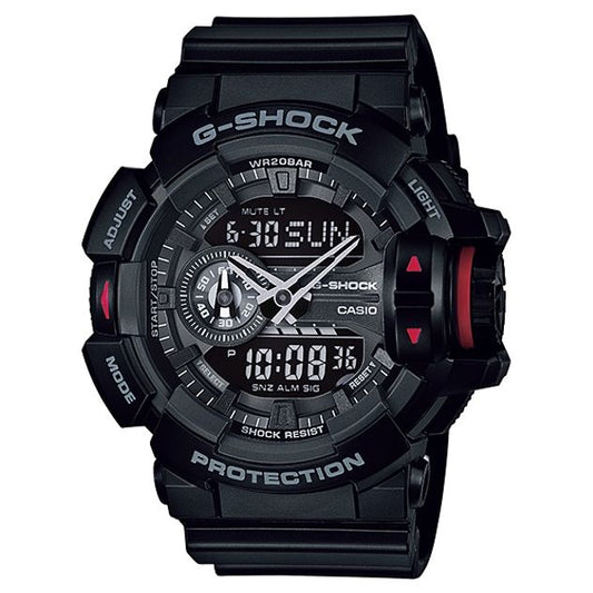GA-400-1BDR G-Shock Analogue/Digital Black Rotary Switch Series Watch
